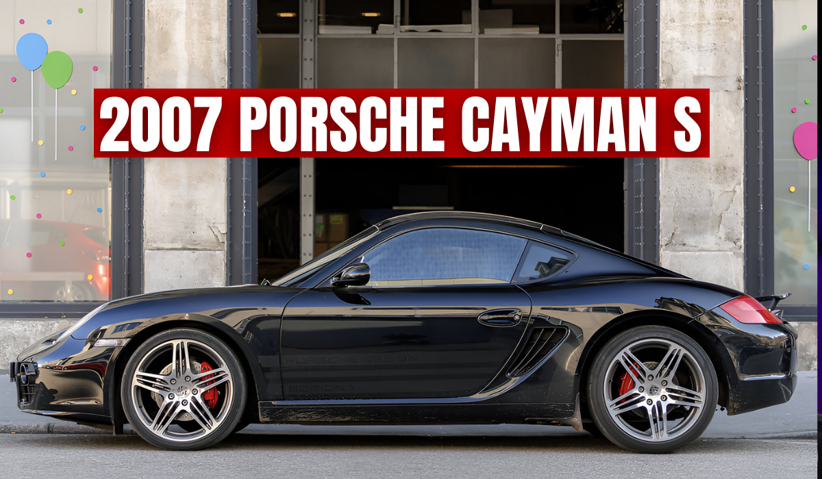 2007 Porsche Cayman S: A Low-Mileage Showcase of Style, Precision, and Driving Joy